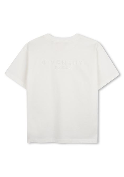 T-shirt con logo GIVENCHY KIDS | H31344117